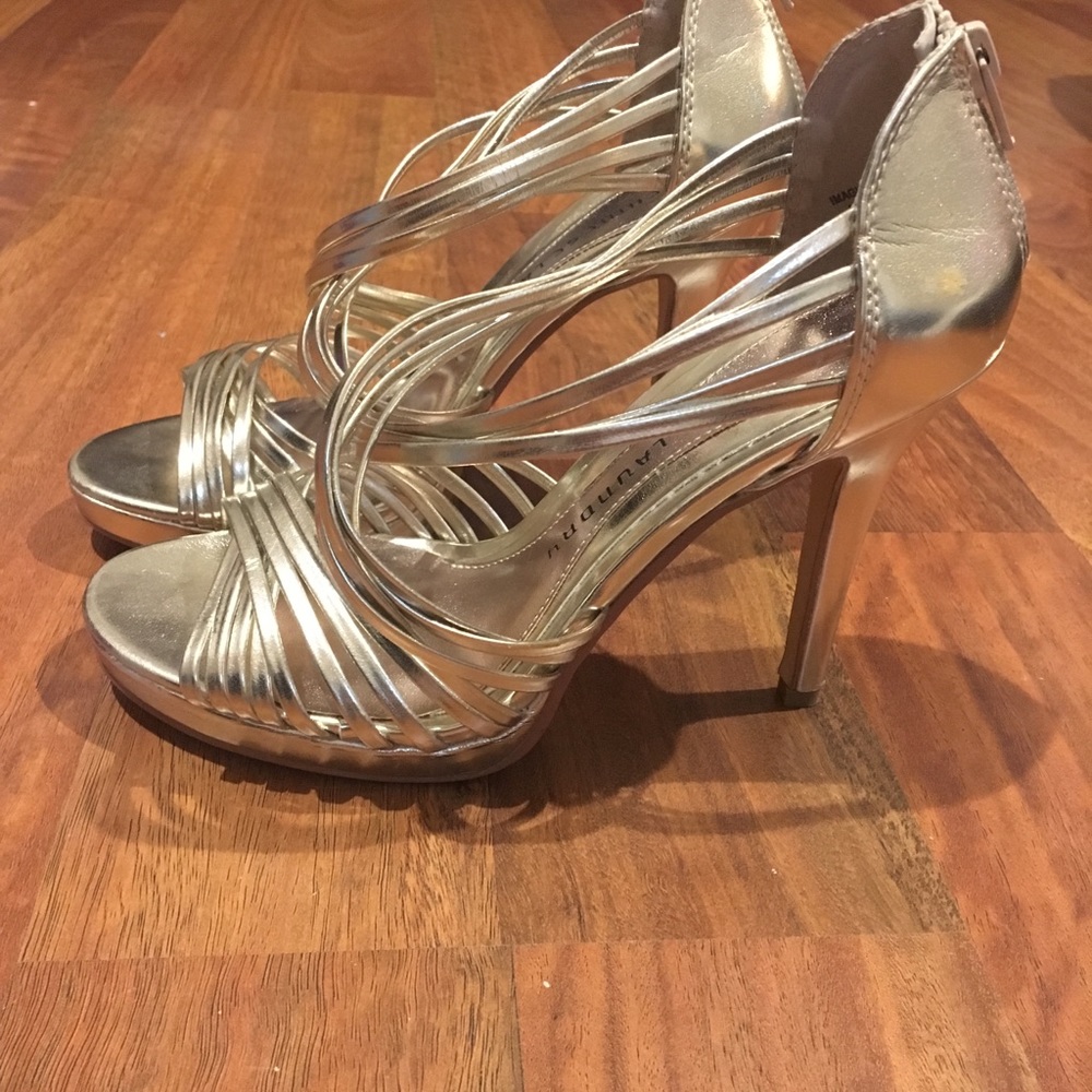 Gold Chinese Laundry heels